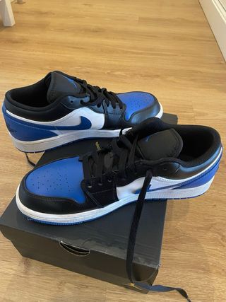 Nike Air Jordan 1 Low Azul y Negro