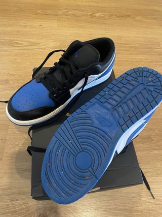 Nike Air Jordan 1 Low Azul y Negro