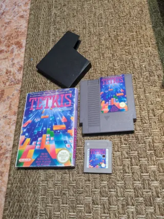 Tetris NES y Game Boy Nintendo