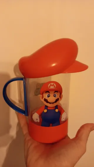 Vaso Super Mario Bros con figura