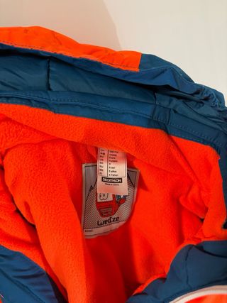 Mono de esquí infantil Talla 5 años