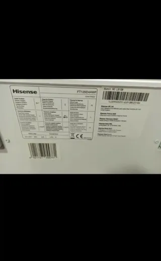 Arcón Congelador- Nevera. Hisense