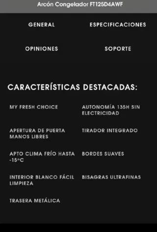 Arcón Congelador- Nevera. Hisense