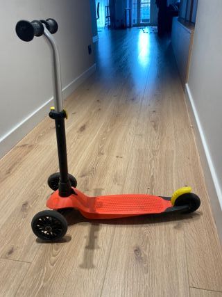 Patinete 3 Ruedas Infantil Rojo