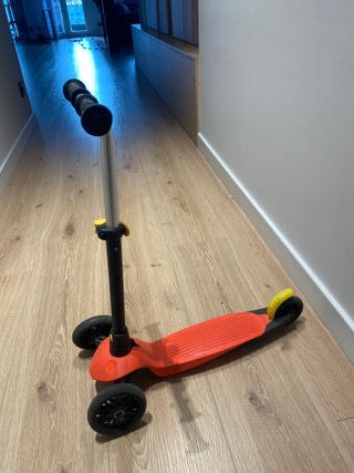 Patinete 3 Ruedas Infantil Rojo