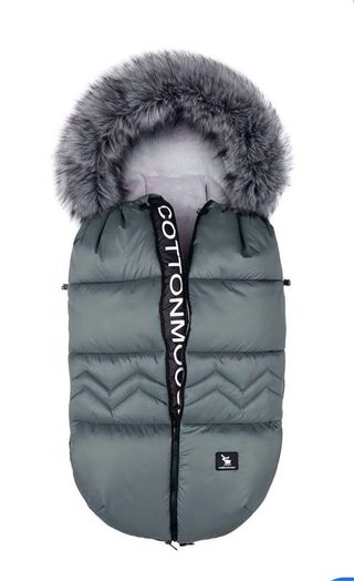 Saco Carro Bebé Cottonmoose Moose North Verde jung