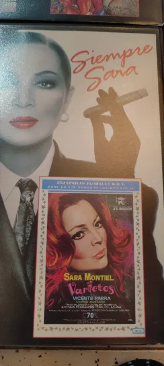 Colección 7 VHS Sara Montiel