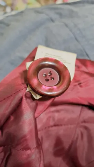 Cappotto H&M Rosso con Cappuccio