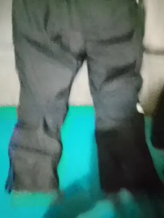 Mono pantalón moto talla L protección rodilla y ca