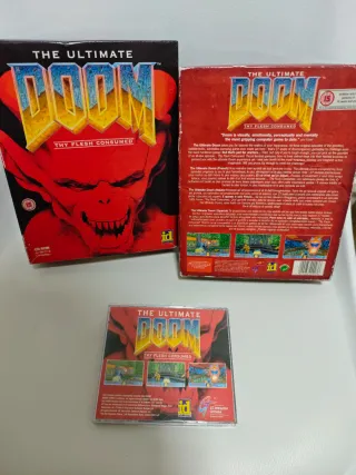 The Ultimate Doom CD-ROM PC Big Box