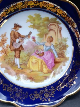 Cuenco porcelana Limoges