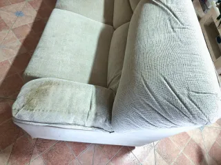 Sofá 2 plazas beige