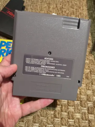 Super Mario Bros. 3 - Cartucho y Caja NES