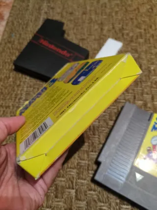 Super Mario Bros. 3 - Cartucho y Caja NES