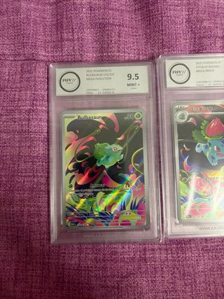 3 Cartas Pokémon Mega Venusaur EX 9.5