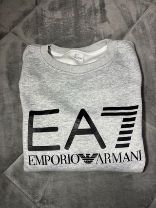 Sudadera Emporio Armani EA7 Gris Talla L