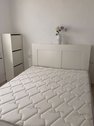 Cabecero, somier y colchón viscoelástico