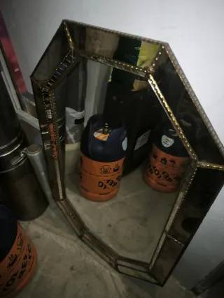 Espejo octogonal decorativo