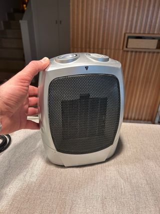 Calefactor gris 3 posiciones