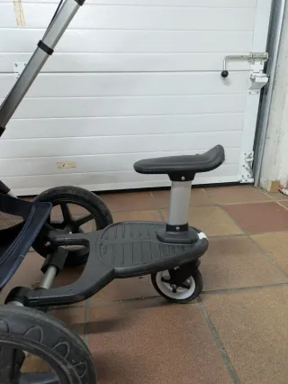 Carro Bugaboo con funda impermeable