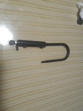 Candado U-lock Negro con Llave