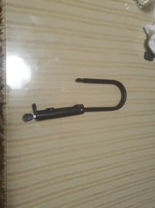 Candado U-lock Negro con Llave