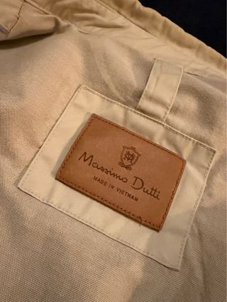 Chaqueta Massimo Dutti Beige Talla XL