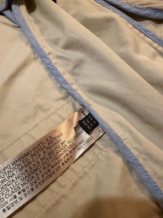 Chaqueta Massimo Dutti Beige Talla XL