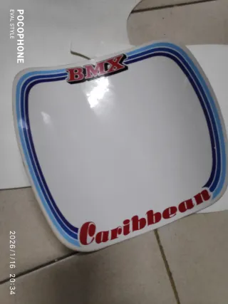 PLACAS PORTANUMEROS ZIMARRON BMX