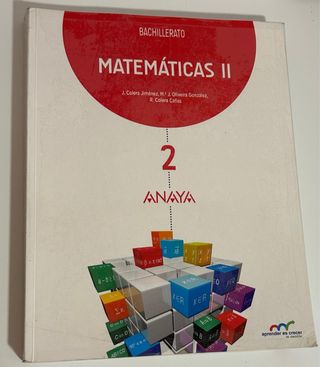 Matemáticas II.
