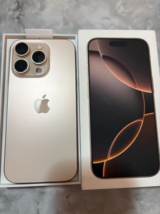 iPhone 16 Pro Dorado