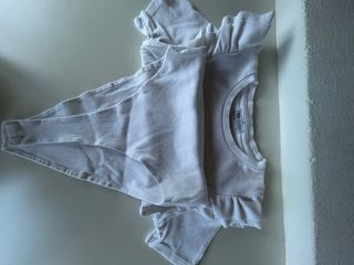 Body blanco con volantes