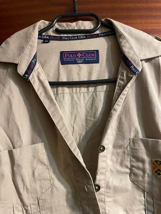 Vestido Polo Club Beige Talla 42