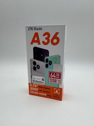 ZTE Blade A36 64GB Verde Claro Nuevo