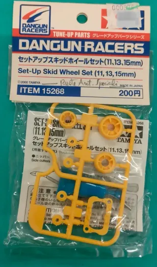 Tamiya Dangun Racers 15268 Set-Up Skid Wheel Set