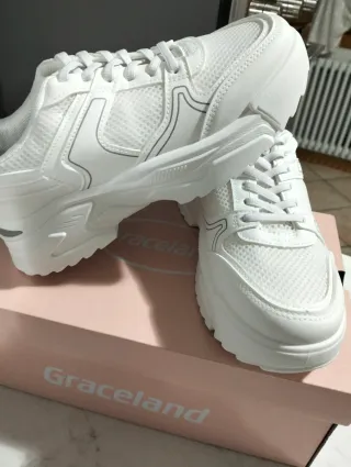 Scarpe da ginnastica Graceland bianche
