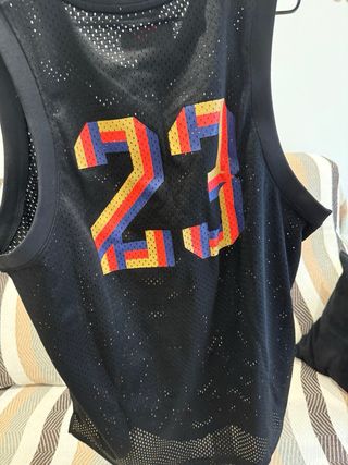 Camiseta Jordan Air Negra Multicolor