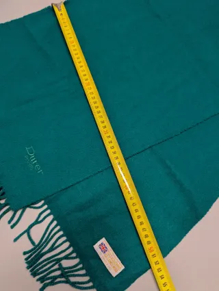 Bufanda Durer de Cachemira verde