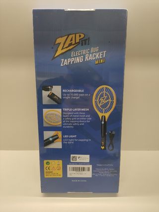 Lote 2 Raquetas Eléctricas Anti Mosquitos NUEVAS