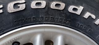 Llantas Todoterreno 31x10.5 R15 LT BFGoodrich