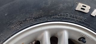 Llantas Todoterreno 31x10.5 R15 LT BFGoodrich