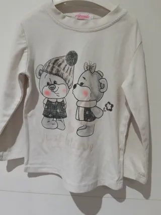 Maglia bimba orsetti Just believe