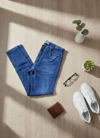 Pantalón vaquero chico azul