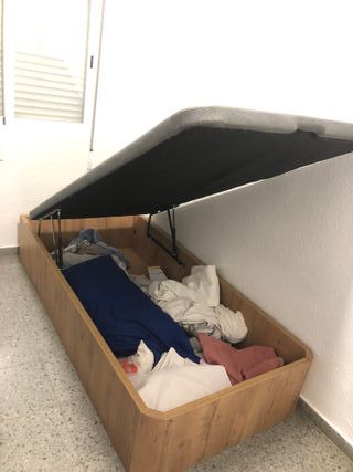 Canapé madera y tela