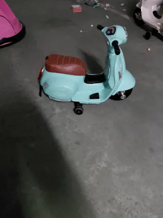 Moto Eléctrica Infantil Azul