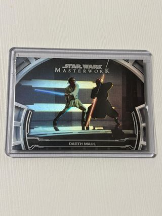 Carta Topps Star Wars Masterwork Darth Maul