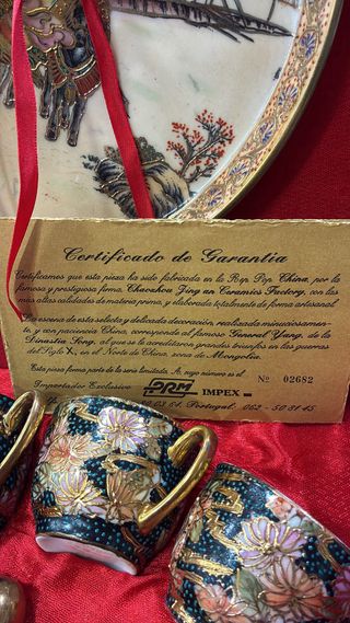 Bandeja Japonesa con certificado