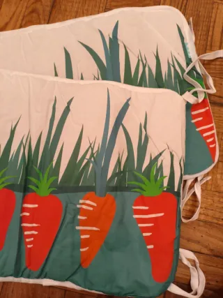 Juego Nórdico Cuna Mr. Fox 100x120cm + protector