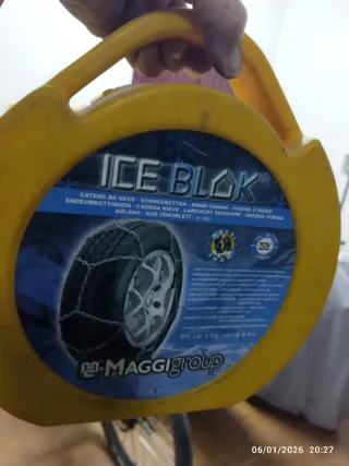 4 pares de Cadenas Nieve Coche 9mm POWER X