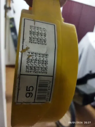 4 pares de Cadenas Nieve Coche 9mm POWER X